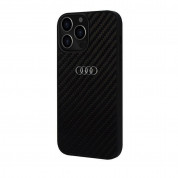 Audi Carbon Fiber Hard Case for iPhone 13, iPhone 13 Pro (black) 2