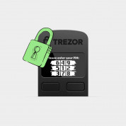 Trezor Model One - хардуерен портфейл за криптовалути (черен) 3