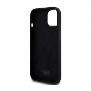 Karl Lagerfeld Liquid Silicone Choupette NFT Case for iPhone 15 (black) 5
