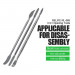 Relife RL-065 3-in-1 Opening Tool Kit - комплект професионални инструменти за отваряне и ремонтни дейности (сребрист) 4