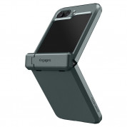 Spigen Tough Armor Pro Case - хибриден кейс с най-висока степен на защита с поставка за Samsung Galaxy Z Flip5 (зелен) 1