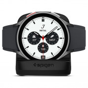 Spigen Night Stand S353 - силиконова поставка за Samsung Galaxy Watch 6, 6 Classic, Galaxy Watch 5, 5 Pro (черен) 1