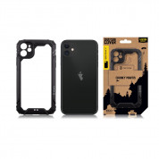 Tactical Chunky Mantis Cover for iPhone 11 (black-clear) 2