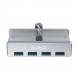 Orico 4-in-1 Clamp Hub 4xUSB-A 3.0 - алуминиев 4-портов USB-A 3.0 хъб за монитори, бюро и други 2