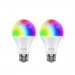 Gosund WB4 Smart LED Bulb Pack - комплект от два броя умна E27 LED крушка с 16 милиона цвята и безжично управление за iOS и Android (бял)  1