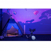 NiteBird LB4 LED Star Projector - нощна светлина със звезден проектор за деца (бял) 4