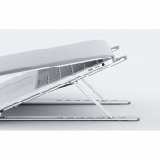 Orico Portable Aluminum Folding Laptop Stand (PFB-A2-SV-BP) - преносима алуминиева сгъваема поставка за MacBook и лаптопи до 16 инча (сребриста) 7