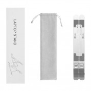 Orico Portable Aluminum Folding Laptop Stand (PFB-A2-SV-BP) - преносима алуминиева сгъваема поставка за MacBook и лаптопи до 16 инча (сребриста) 3
