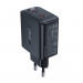 Acefast A49 GaN Wall Charger Dual USB-C 35W PD - захранване за ел. мрежа с 2xUSB-C PD изходи с технология за бързо зареждане (черен)  1