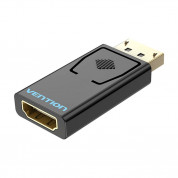 Vention DisplayPort Male to HDMI Female Adapter - адаптер от мъжко DisplayPort към женско HDMI 1080p (черен)