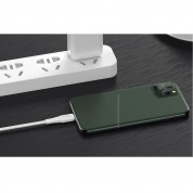 Mcdodo CA-7280 USB-A to USB-C Charging Cable 3А - кабел с гумирана обвивка за устройства с USB-C порт (120 см) (бял)  2