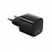 Mcdodo Mini USB-C PD Fast Charger 20W - захранване за ел. мрежа с USB-C изход с технология за бързо зареждане (черен) 1