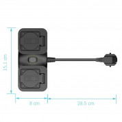 Meross Smart Outdoor Plug WiFi MSS620HK (HomeKit) (black) 4