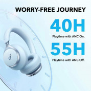 Anker Soundcore Space One Adaptive Active Noise Cancelling Headphone (blue) 2