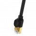 Baseus Flat Ethernet Patchcord Cable RJ45 Cat7 UTP 10Gbps (100 см) (черен) 4