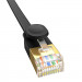 Baseus Flat Ethernet Patchcord Cable RJ45 Cat7 UTP 10Gbps (100 см) (черен) 6