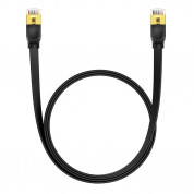 Baseus Flat Ethernet Patchcord Cable RJ45 Cat7 UTP 10Gbps (150 cm) (black) 6