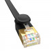 Baseus Flat Ethernet Patchcord Cable RJ45 Cat7 UTP 10Gbps (150 см) (черен) 5