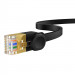 Baseus Round Ethernet Patchcord Cable RJ45 Cat7 UTP 10Gbps (100 см) (черен) 5