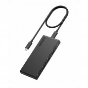 Anker 364 10-in-1 USB-C PD Hub - мултифункционален USB-C хъб за свързване на допълнителна периферия (черен) 