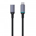 Baseus High Definition Extension Cable USB-C Male to Female 10Gbps - удължителен USB-C кабел (100 см) (черен) 7