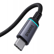 Baseus High Definition Extension Cable USB-C Male to Female 10Gbps - удължителен USB-C кабел (100 см) (черен) 3
