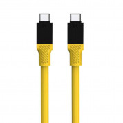 Tactical Fat Man USB-C to USB-C Cable 60W (100 cm) (yellow)