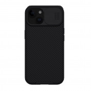 Nillkin CamShield Pro Hard Case - хибриден удароустойчив кейс за iPhone 15 (черен)