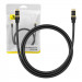 Baseus Round Ethernet Patchcord Cable RJ45 Cat8 UTP 40Gbps (100 см) (черен) 1