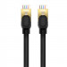 Baseus Round Ethernet Patchcord Cable RJ45 Cat8 UTP 40Gbps (150 см) (черен) 4