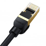 Baseus Round Ethernet Patchcord Cable RJ45 Cat8 UTP 40Gbps (150 см) (черен) 4