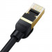 Baseus Round Ethernet Patchcord Cable RJ45 Cat8 UTP 40Gbps (20 метра) (черен) 6