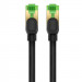 Baseus Braided Round Ethernet Patchcord Cable RJ45 Cat8 UTP 40Gbps (150 см) (черен) 4