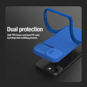 Nillkin CamShield Pro Magnetic Hard Case - хибриден удароустойчив кейс за iPhone 15 (черен) 3