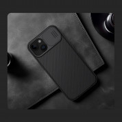Nillkin CamShield Pro Magnetic Hard Case - хибриден удароустойчив кейс за iPhone 15 (черен) 7