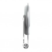 Nillkin Wireless Charging Stand - алуминиева сгъваема поставка за бюро и плоскости за безжично зареждане за iPhone с MagSafe (сребрист) 2
