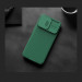 Nillkin CamShield Pro Magnetic Hard Case - хибриден удароустойчив кейс за iPhone 15 Pro (зелен) 8