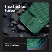 Nillkin CamShield Pro Magnetic Hard Case - хибриден удароустойчив кейс за iPhone 15 Pro (зелен) 5