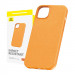 Baseus Fauxther Leather Case - кожен кейс за iPhone 15 Pro (оранжев) 1