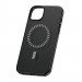 Baseus Fauxther Leather Magnetic Case - кожен кейс с MagSafe за iPhone 15 (черен) 2