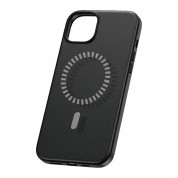 Baseus Fauxther Leather Magnetic Case - кожен кейс с MagSafe за iPhone 15 Pro (черен) 1