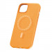 Baseus Fauxther Leather Magnetic Case - кожен кейс с MagSafe за iPhone 15 (оранжев) 2
