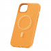 Baseus Fauxther Leather Magnetic Case - кожен кейс с MagSafe за iPhone 15 Pro (оранжев) 2