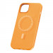 Baseus Fauxther Leather Magnetic Case - кожен кейс с MagSafe за iPhone 15 Plus (оранжев) 2