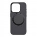 Baseus CyberLoop Magnetic Case - хибриден удароустойчив кейс с MagSafe за iPhone 15 (черен-прозрачен) 2