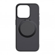 Baseus CyberLoop Magnetic Case - хибриден удароустойчив кейс с MagSafe за iPhone 15 Plus (черен-прозрачен) 1