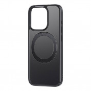 Baseus CyberLoop Magnetic Case - хибриден удароустойчив кейс с MagSafe за iPhone 15 Pro (черен-прозрачен)
