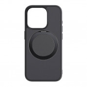 Baseus CyberLoop Magnetic Case - хибриден удароустойчив кейс с MagSafe за iPhone 15 Pro (черен-прозрачен) 1