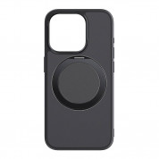 Baseus CyberLoop Magnetic Case - хибриден удароустойчив кейс с MagSafe за iPhone 15 Pro Max (черен-прозрачен) 1