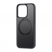 Baseus CyberLoop Magnetic Case - хибриден удароустойчив кейс с MagSafe за iPhone 15 Pro Max (черен-прозрачен)